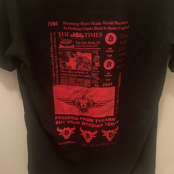 Bitcoin /crypto shirt - Picture 2 of 2